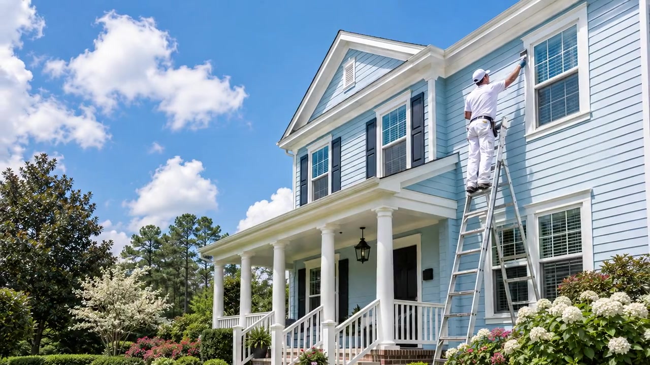 Painting in the South exterior house painting