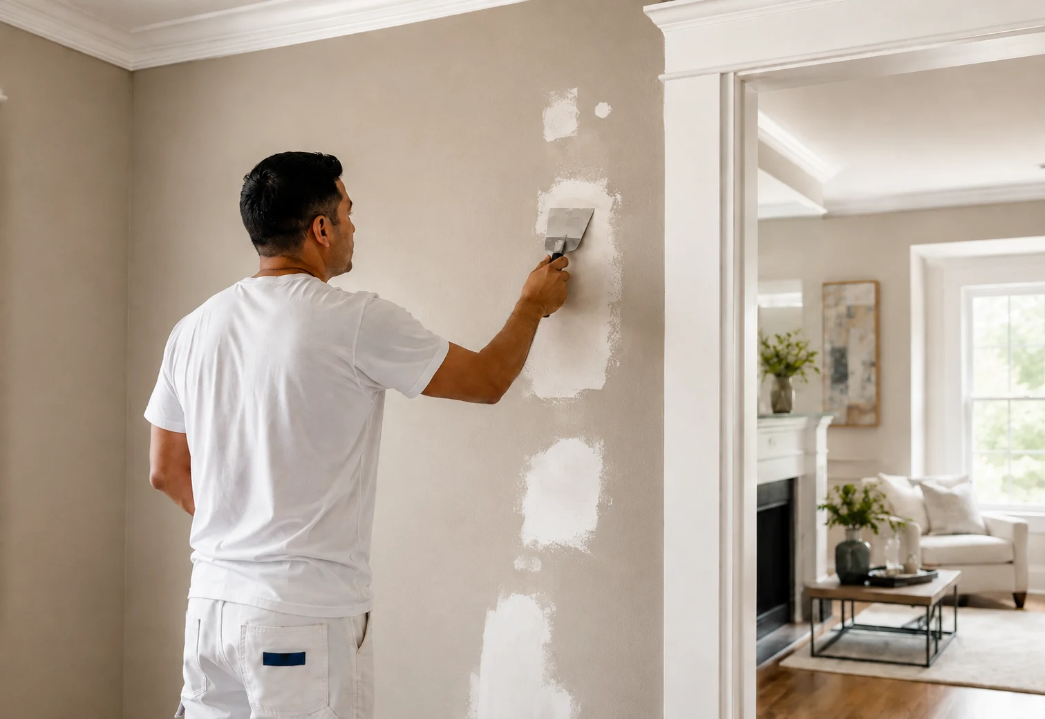 Drywall repair service by Painting in the South